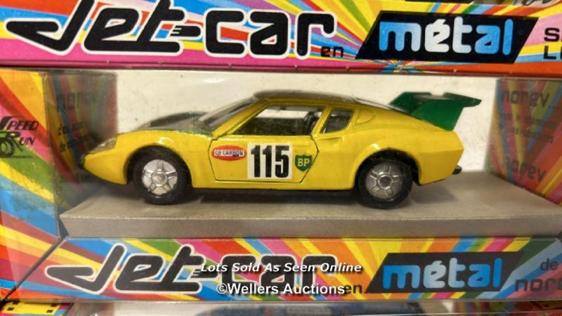 Norev (France) Jet-car group including Alpine A 442 Turbo, boxed (6) / AN14 - Bild 6 aus 9