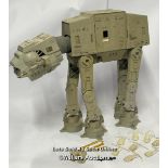 Kenner Star Wars 'The Empire Strikes Back' AT-AT, used condition but complete, chin guns yellowed
