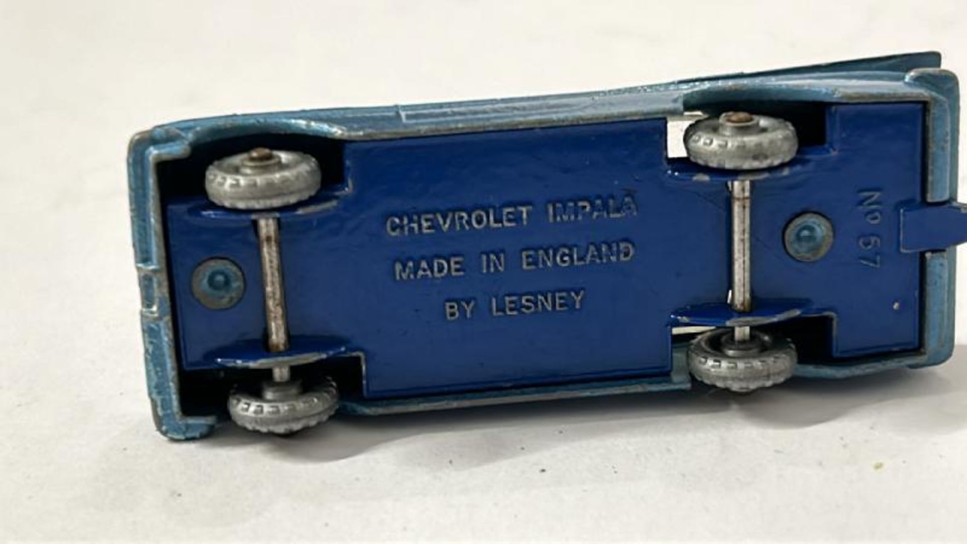 Unboxed Matchbox group including Ford Zodiac no.39, Chevrolet Impala no.57 and Ford Corsair no.45 ( - Image 9 of 25