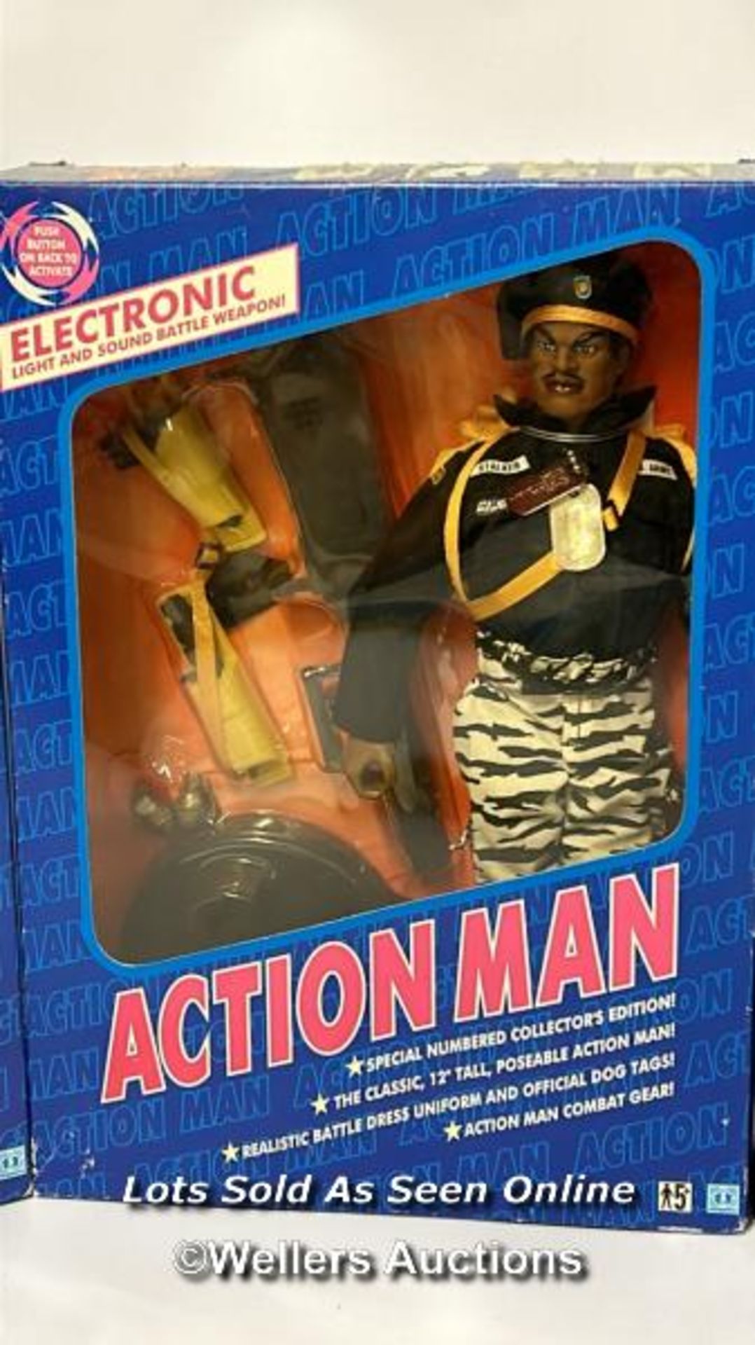 Hasbro GI Joe - Action Man, four boxed unopened 12" figures - Duke, Stalker, Cobra Commander and - Image 3 of 6