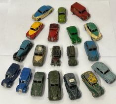 Dinky group of vintage cars including Austin Somerset no. 161 and Rover 75 no.156 (19) / AN14