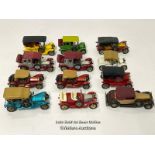 Group of twelve unboxed Models of Yesteryear cars including 1909 Thomas Flyabout no.Y-12, all in