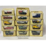 Group of Fourteen boxed Matchbox Models of Yesteryear cars including 1920 Rolls-Royce / AN11
