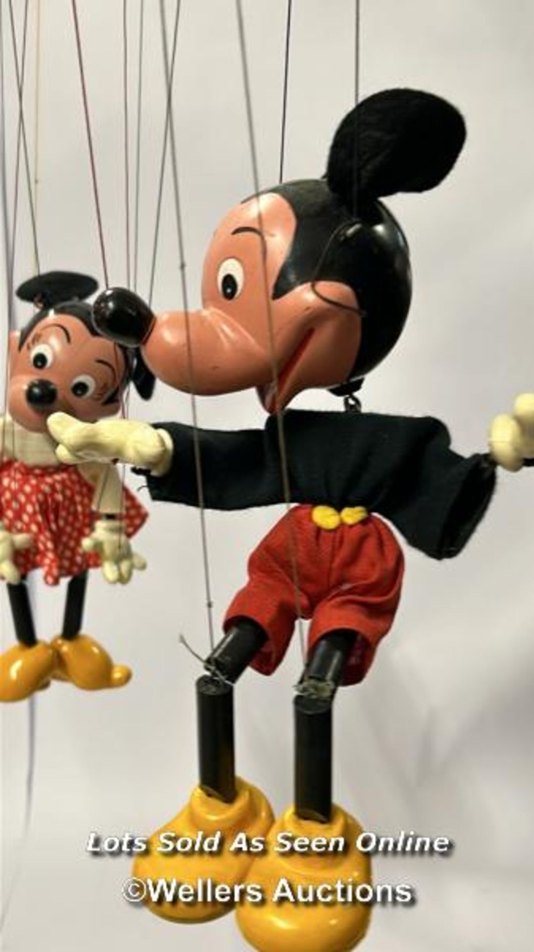 Pelham Puppets - Minnie Mouse in original box with instructions and Mickey Mouse boxed without lid - Bild 8 aus 17