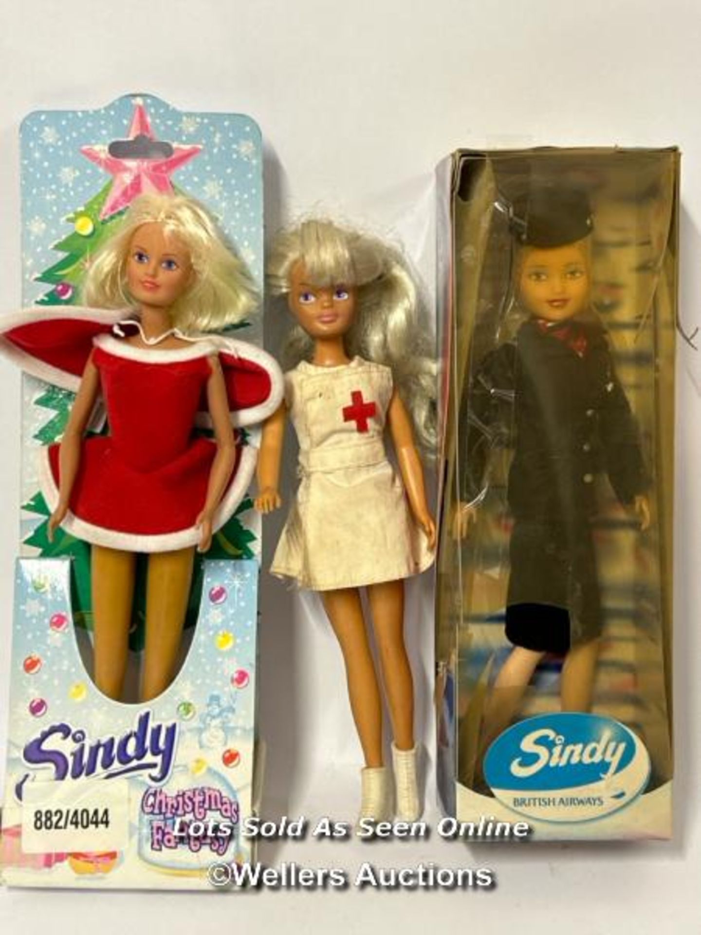 Sindy, Three dolls including British Airways Sindy / AN3