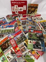 Britain's New Toy Soldiers 1973- Present (2008 edition) hardback book with a large collection of Toy