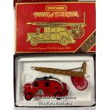 Matchbox Models of Yesteryear 1936 Leyland 'Cub' Fire Engine FK-7, YS-9 limited edition, boxed