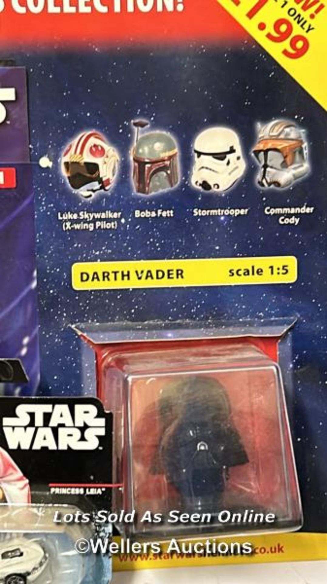 Modern Star Wars to include 12" figures, Star Wars helmet collection volume 1, Hasbro Stormtrooper - Image 6 of 8