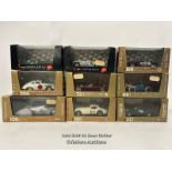 Nine boxed Brumm racing cars including Jaguar D-Type 1954-1960 / AN12