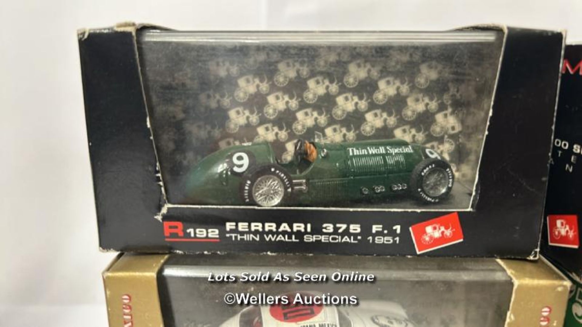 Nine boxed Brumm racing cars including Jaguar D-Type 1954-1960 / AN12 - Image 2 of 7