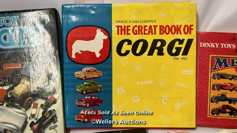 The Great Book of Corgi 1956-1983 hardback book with other diecast collectors books and magazines - Image 2 of 7