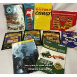 The Great Book of Corgi 1956-1983 hardback book with other diecast collectors books and magazines