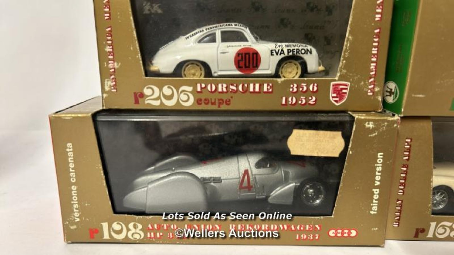 Nine boxed Brumm racing cars including Jaguar D-Type 1954-1960 / AN12 - Image 3 of 7