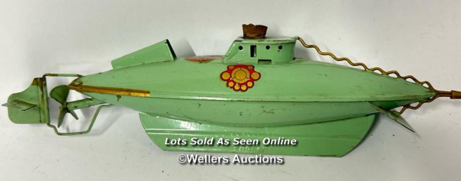 Sutcliffe models "Nautilus" tin toy from Disney's 20,000 Leagues Under the Sea, unboxed - Image 2 of 3