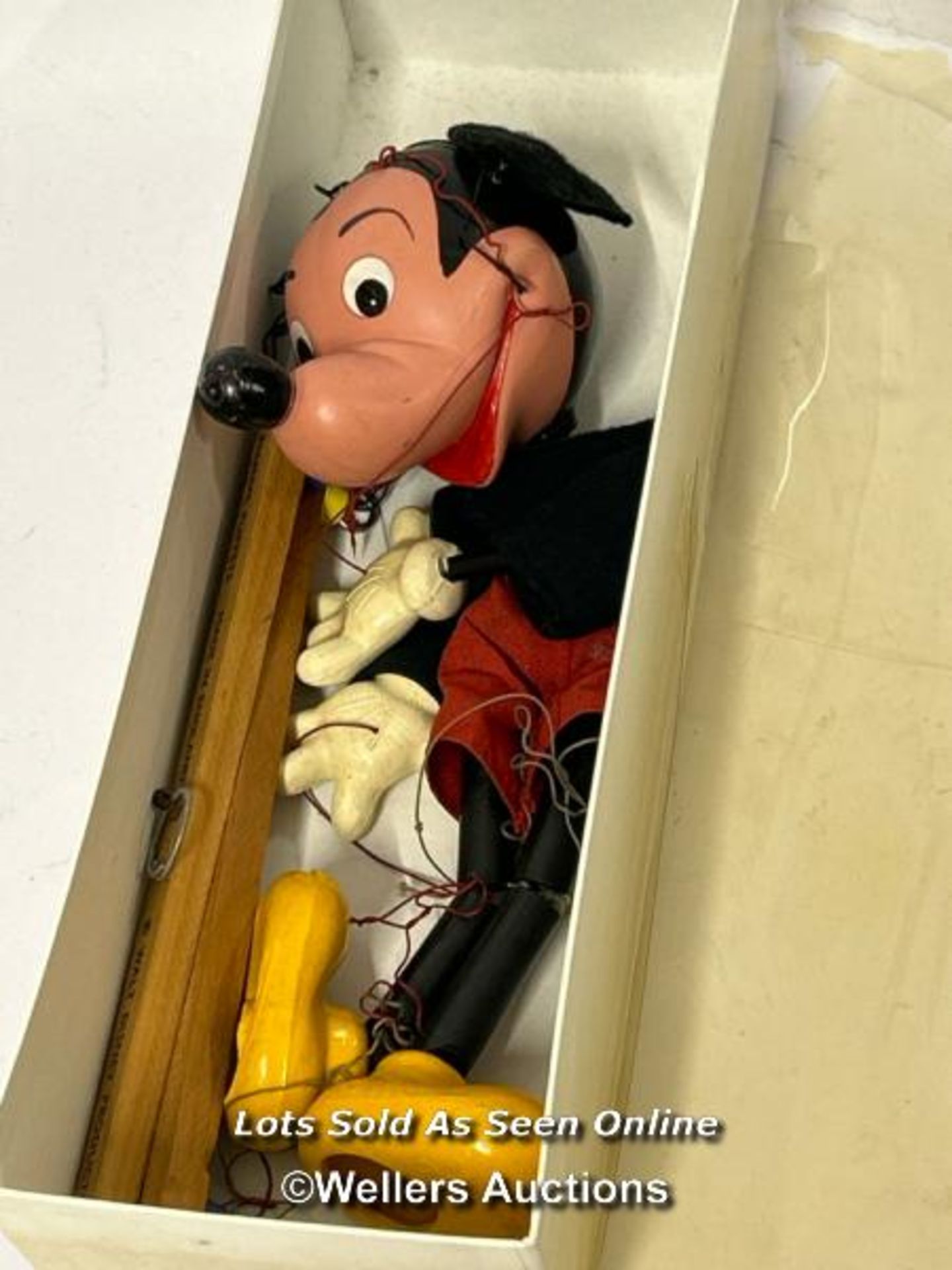 Pelham Puppets - Minnie Mouse in original box with instructions and Mickey Mouse boxed without lid - Bild 5 aus 17