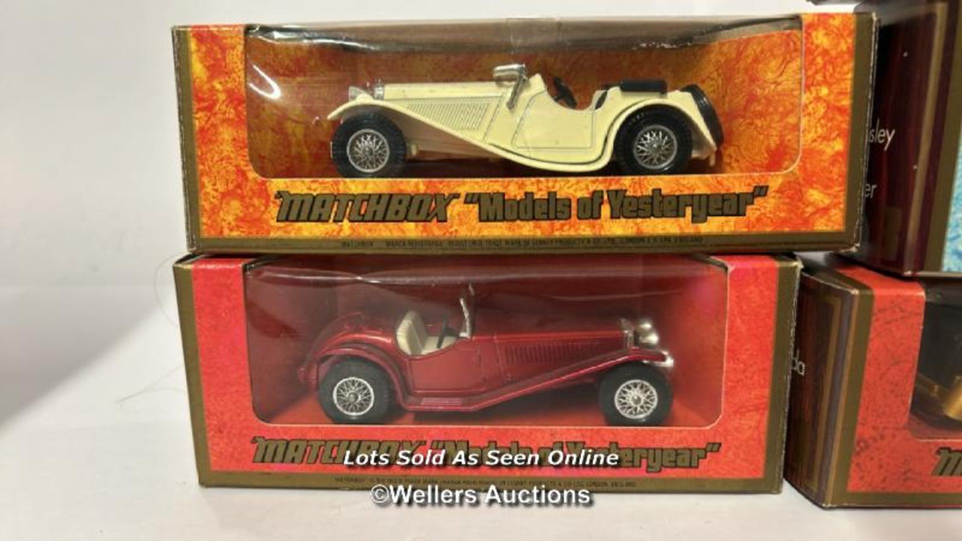 Group of seven boxed Matchbox Models of Yesteryear cars to include 1931 Stutz Bearcat - Image 2 of 5