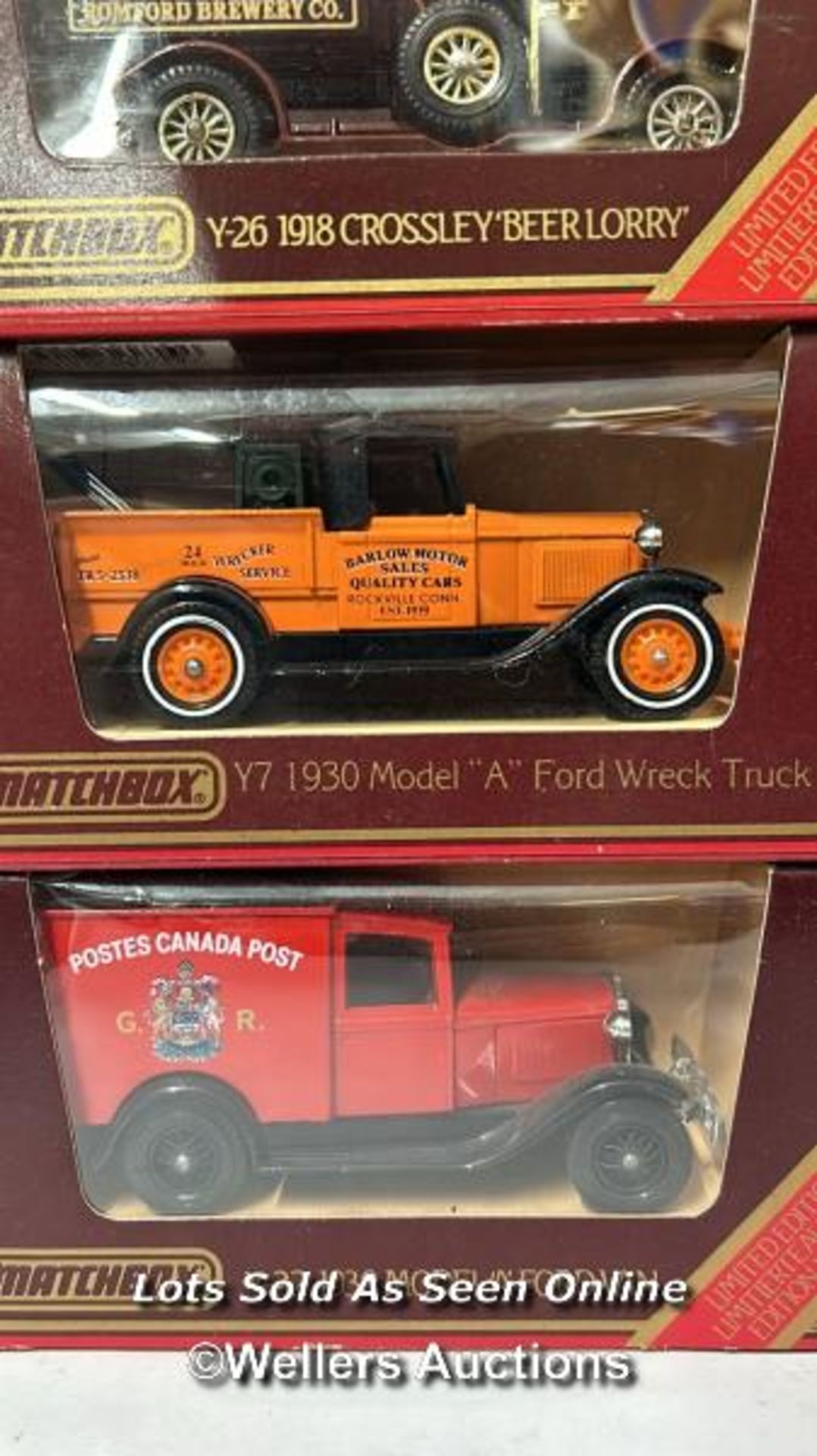 Thirteen assorted Matchbox Models of Yesteryear trucks and buses including 1922 Foden 'C' Type steam - Image 3 of 7