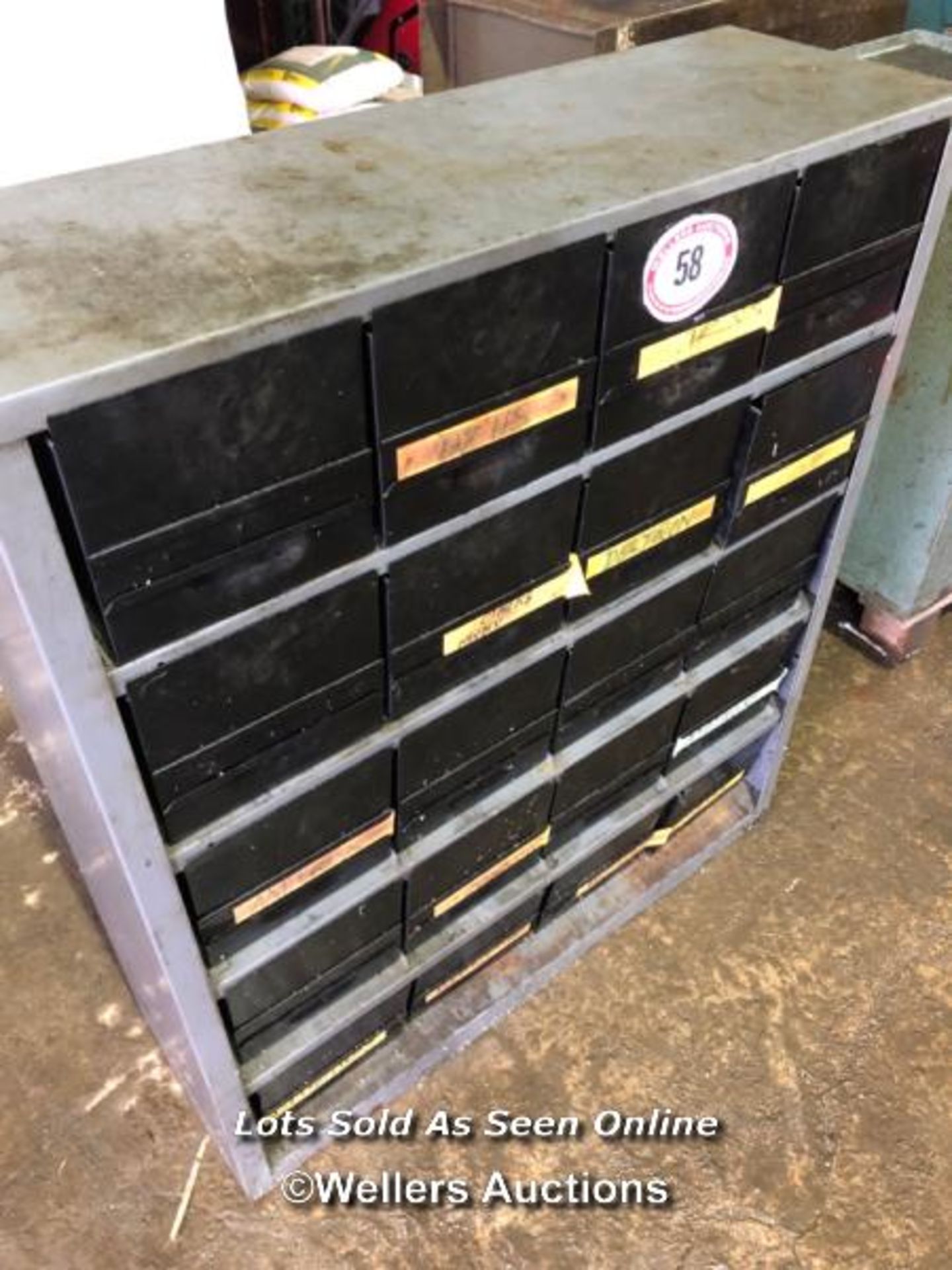 20X DRAWER METAL TOOL CABINET, 107CM (H) X 92CM (W) X 30CM (D) - Image 2 of 2
