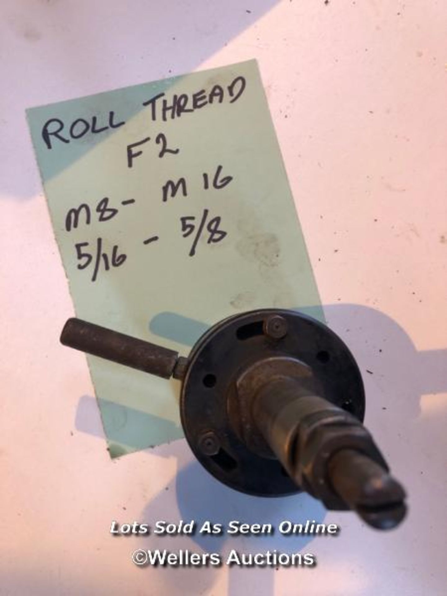 FETTY ROLL THREAD, F2, M8-M16 - Bild 3 aus 3