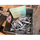 TRAY OF HSS TOOL BITS