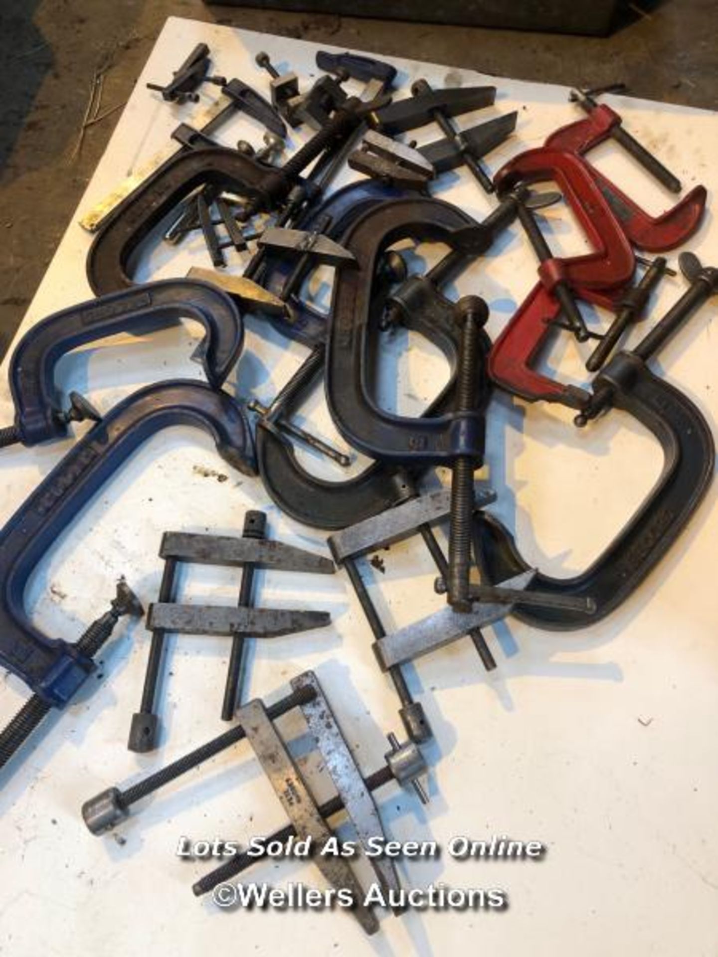 20X ASSORTED CLAMPS, INCL. RECORD - Image 2 of 2