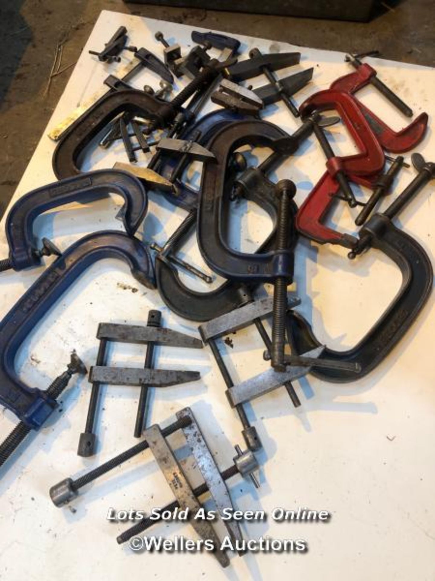 20X ASSORTED CLAMPS, INCL. RECORD - Bild 2 aus 2