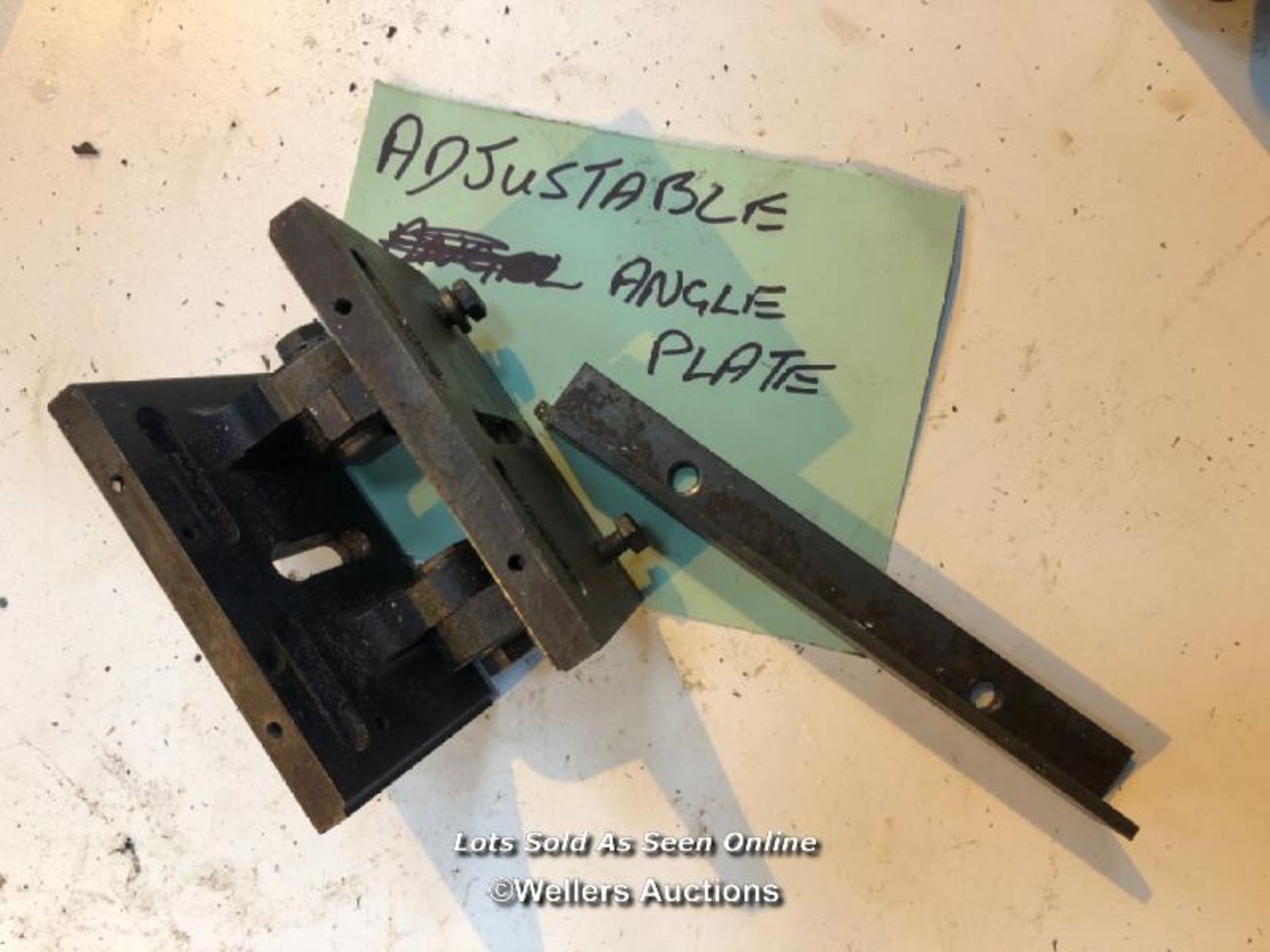 ADJUSTABLE ANGLE PLATE