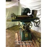 VICTAEAGLE SURFACE GRINDER, COMPLETE WITH DIAMOND DRESSER AND HERBERT DIE HEAD SHARPENERS, IN