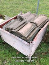 STILLAGE OF REDLAND ROOF TILES, 38CM L X 23CM W