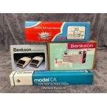 Vintage Benkson electricals including transister radio model 69, intercom / baby alarm and car