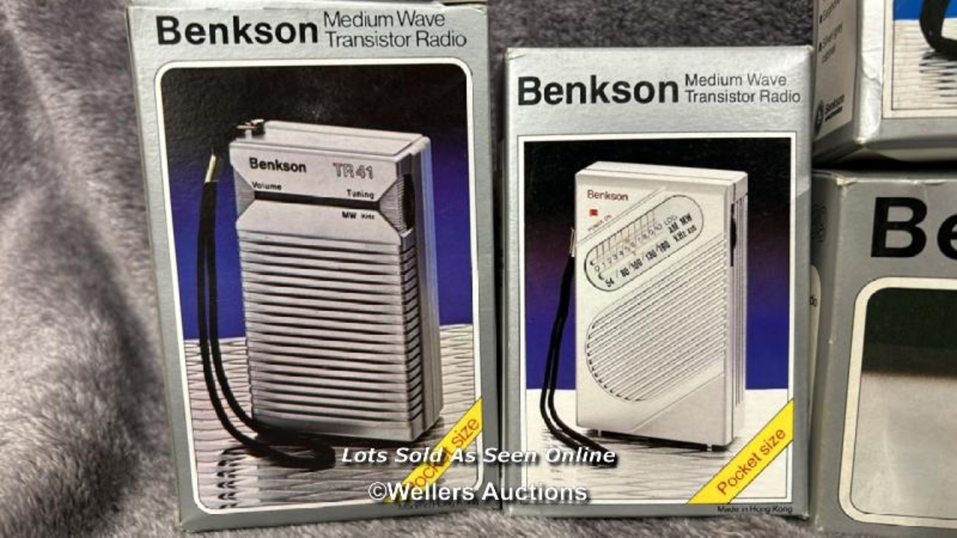 Seven boxed vintage Benkson radios, from the private collection of the founder of Benkson - Bild 7 aus 7
