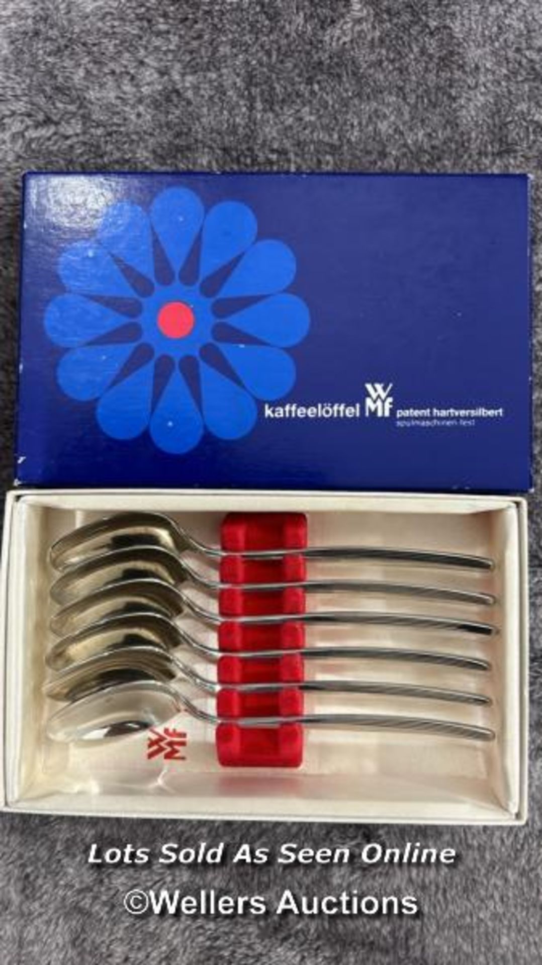 Four sets of boxed WMF cake forks and tea spoons with one other set of teaspoons / AN20 - Bild 3 aus 7