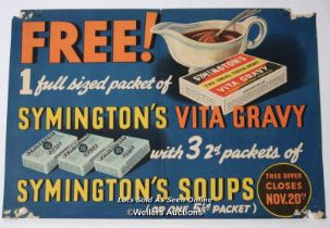 Vintage Symingtons Gravy poster