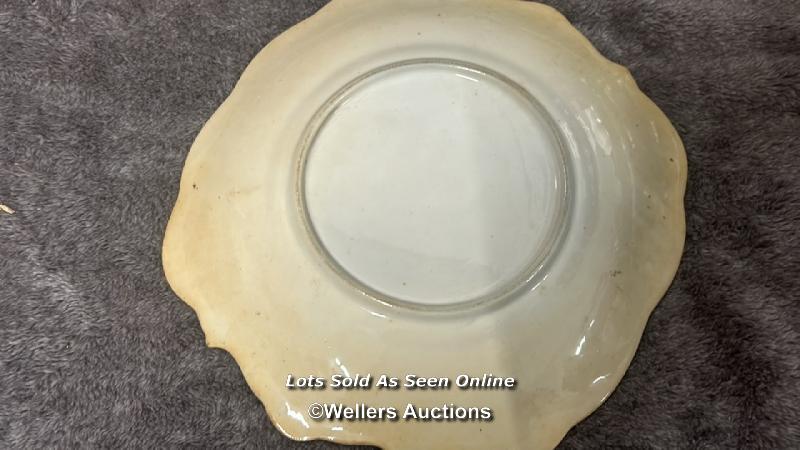 Mason's oval platter with Chinese design and four other old plates including Adam8 / AN34 - Image 7 of 9
