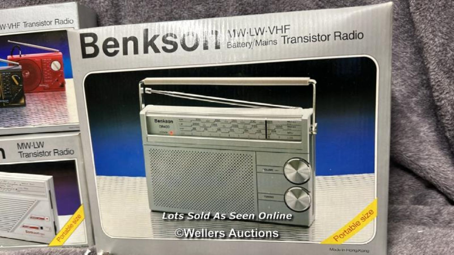 Seven boxed vintage Benkson radios, from the private collection of the founder of Benkson - Image 2 of 7