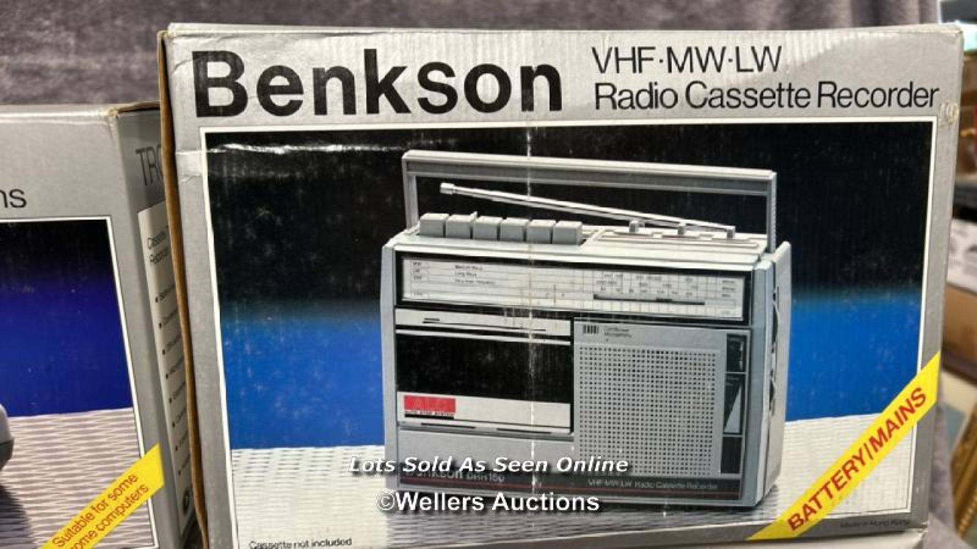 Four boxed Benkson cassette recorders and radios, from the private collection of the founder of - Image 5 of 5