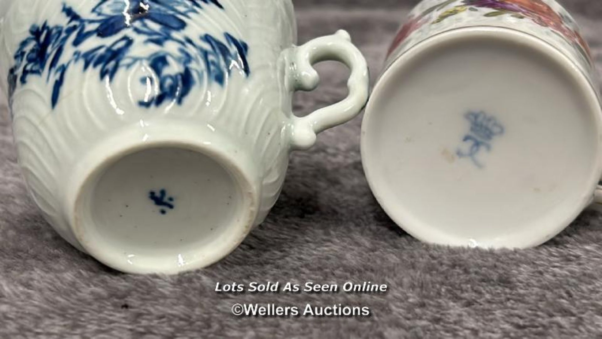 Assorted chinaware, mainly Miessen also with Royal Doulton floral coffee cups and Delfs coffee - Image 19 of 24