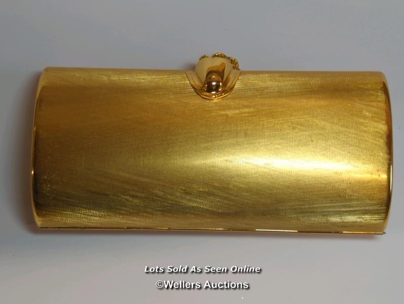 Rodo designer gilt metal clutch bag / SF - Image 3 of 9