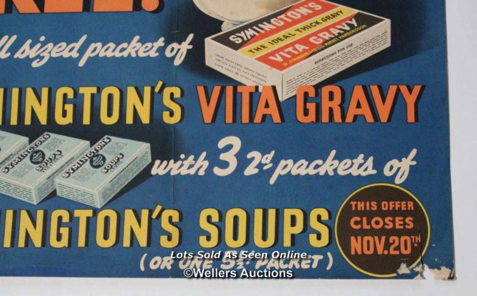 Vintage Symingtons Gravy poster - Image 4 of 5