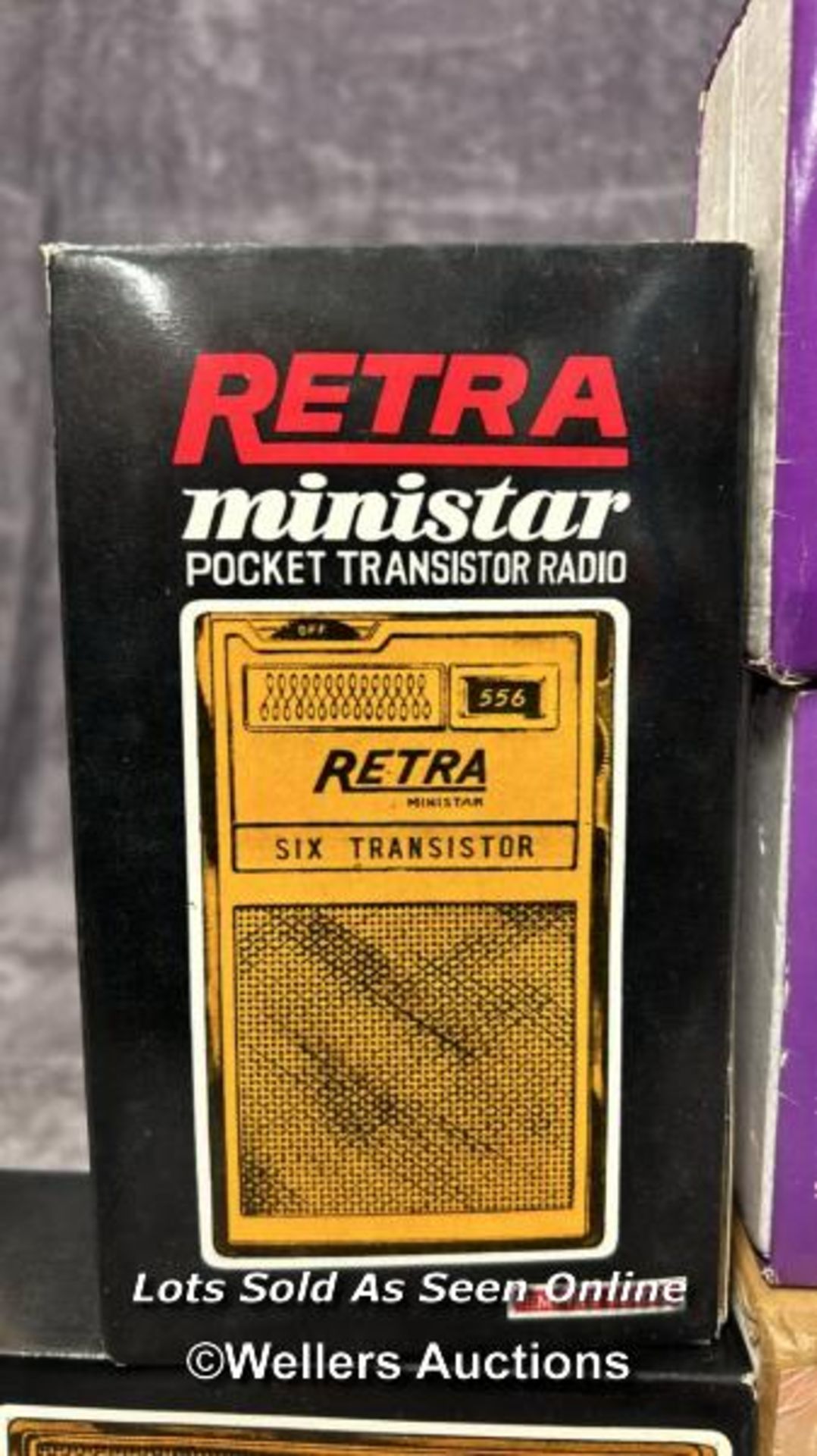 Seven vintage boxed transister radios including Saturn, Jupiter and Retra, from the private - Image 2 of 8