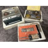 Three vintage Benkson tape recorders including de-luxe model 21, from the private collection of