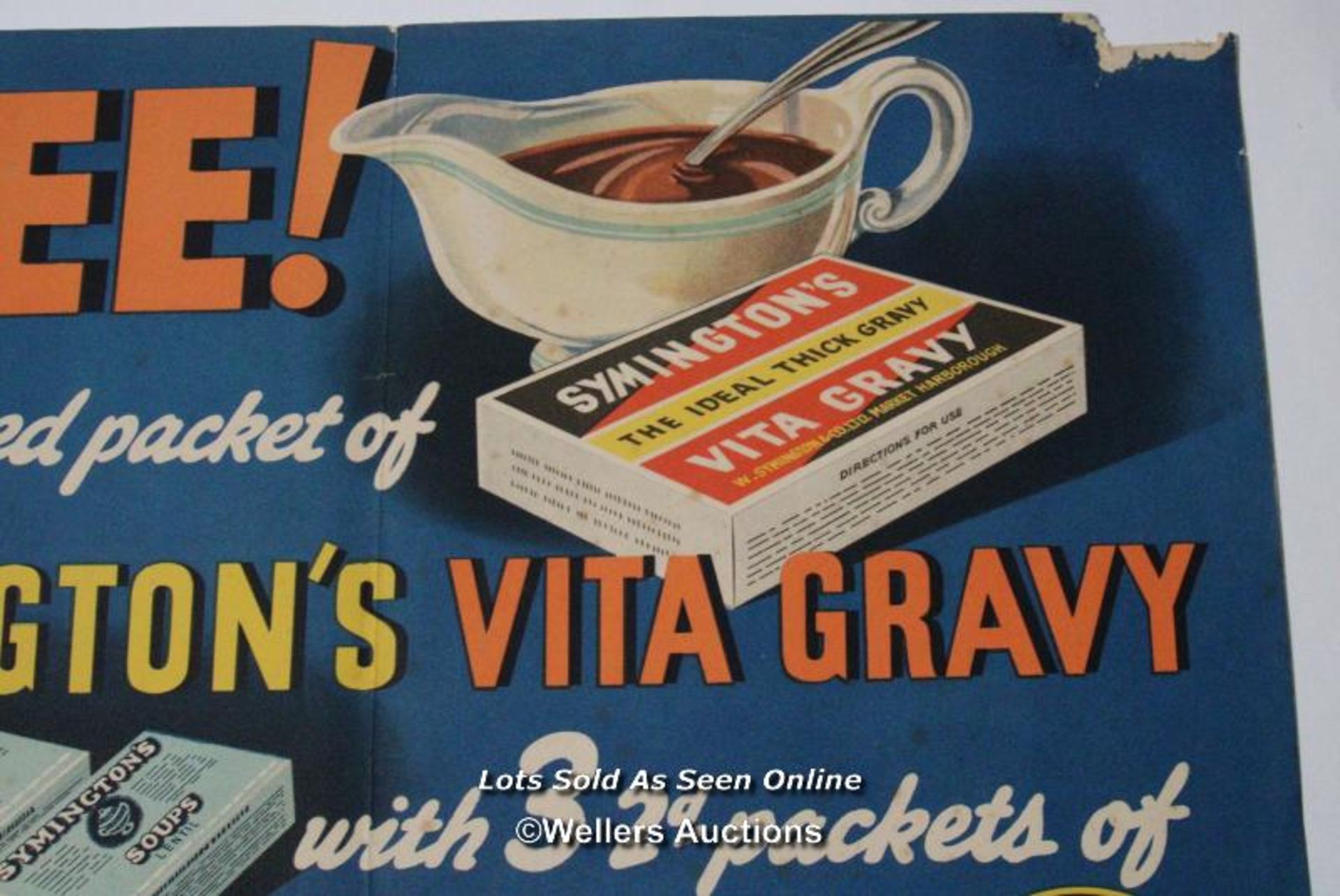 Vintage Symingtons Gravy poster - Image 3 of 5