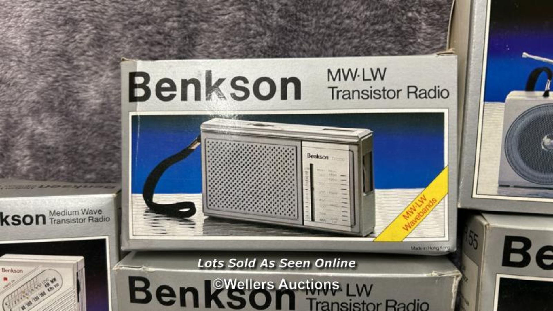 Seven boxed vintage Benkson radios, from the private collection of the founder of Benkson - Bild 6 aus 7