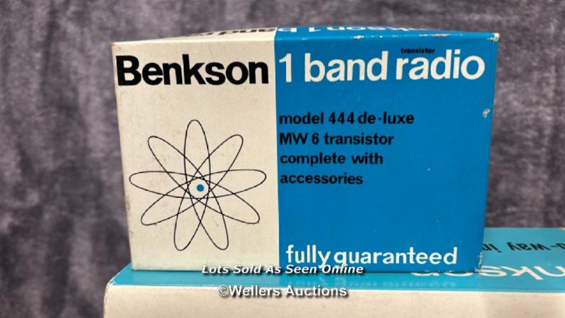 Three vintage boxed Benkson transister radios and two way transister intercom model no. 5 deluxe, - Image 2 of 6