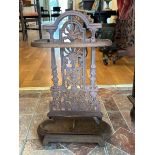 cast iron umbrella stand, 50cm high (collection from private residence in Weybridge, Surrey)
