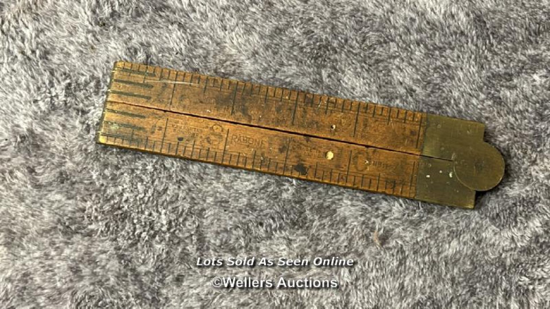 Vintage brass lawn tennis measure, small E.B Mitchell 'The Royal Diadem' tape measure and two - Image 7 of 8