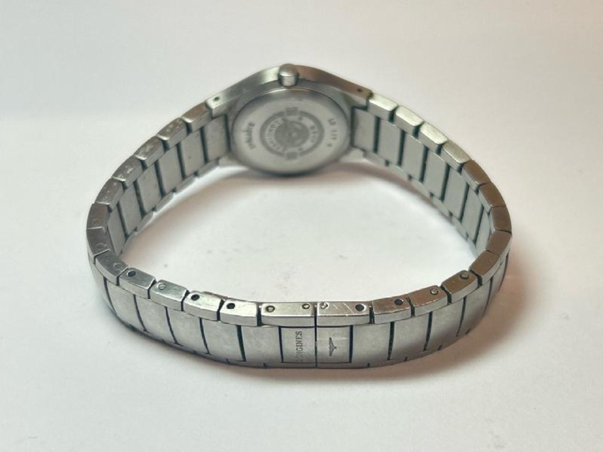 Longines stainless steel ladies bracelet watch model L3 117 4, with box / SF - Bild 5 aus 6