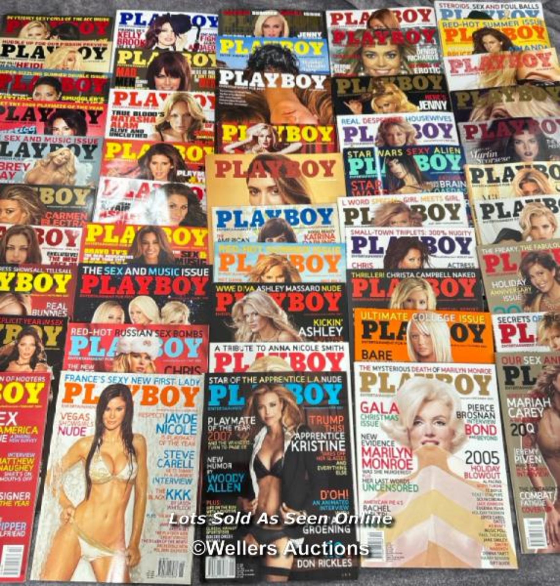 Fourty Nine issues of Playboy Magazine including specials from the 2000's / AN33