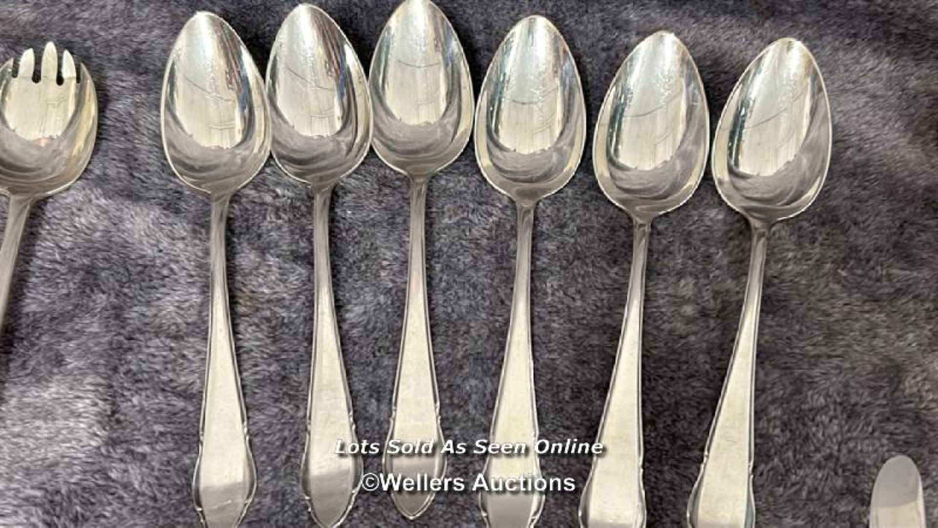 Mainly WMF silver plate cuttlery (36) with other cutlery including a fork from Harrod's and a George - Image 7 of 20