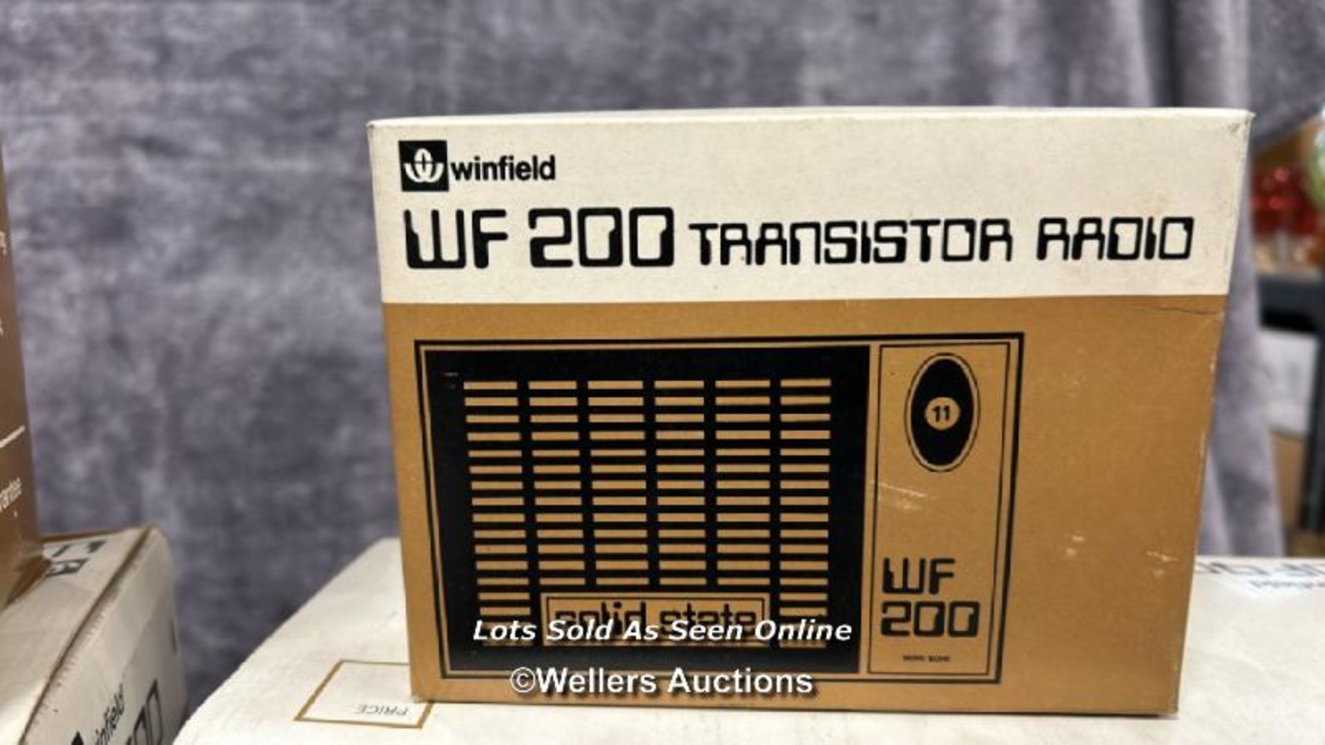 Four boxed vintage Winfield transister radios and cassette recorder, from the private collection - Image 5 of 5